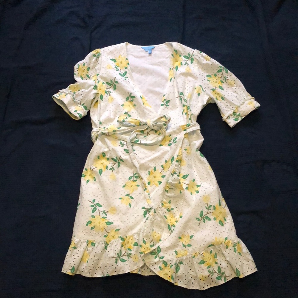 Draper James magnolia wrap dress- 12